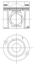 Piston KOLBENSCHMIDT 99374600