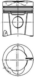 Piston KOLBENSCHMIDT 99775600