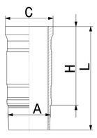 Cylinder Liner KOLBENSCHMIDT 89939110