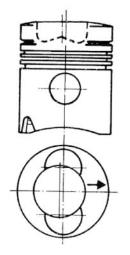 Piston KOLBENSCHMIDT 93280600