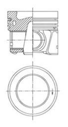 Piston KOLBENSCHMIDT 41937620