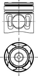 Piston KOLBENSCHMIDT 40836600