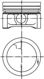 Piston KOLBENSCHMIDT 99927630