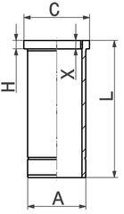 Cylinder Liner KOLBENSCHMIDT 89920110