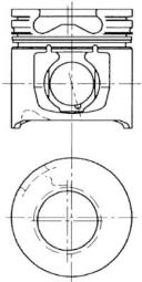 Piston KOLBENSCHMIDT 94450600