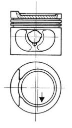 Piston KOLBENSCHMIDT 97328600