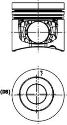 Piston KOLBENSCHMIDT 40440600