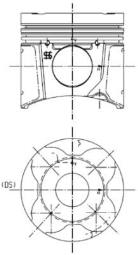 Piston KOLBENSCHMIDT 99662600