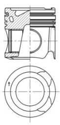 Piston KOLBENSCHMIDT 41276600