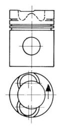 Piston KOLBENSCHMIDT 94724700