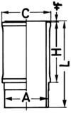 Cylinder Liner KOLBENSCHMIDT 89844110