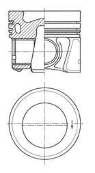 Piston KOLBENSCHMIDT 41936600