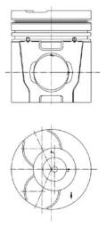 Piston KOLBENSCHMIDT 40051600