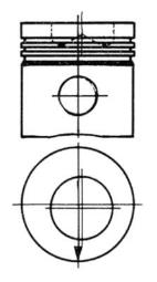 Piston KOLBENSCHMIDT 90769600