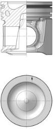 Piston KOLBENSCHMIDT 40515610