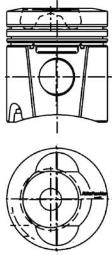 Piston KOLBENSCHMIDT 99701600