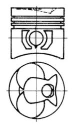 Piston KOLBENSCHMIDT 93444630