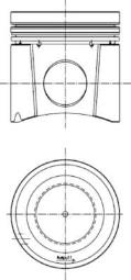 Piston KOLBENSCHMIDT 99898600