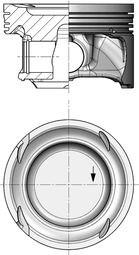 Piston KOLBENSCHMIDT 40859600