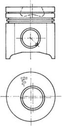 Piston KOLBENSCHMIDT 94701630