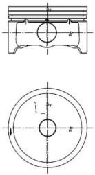 Piston KOLBENSCHMIDT 99457600