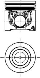 Piston KOLBENSCHMIDT 41106630