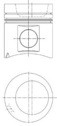 Piston KOLBENSCHMIDT 99803700