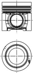 Piston KOLBENSCHMIDT 40709610