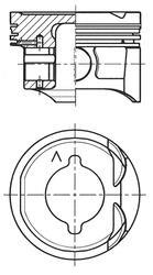 Piston KOLBENSCHMIDT 41284610