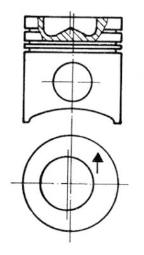 Piston KOLBENSCHMIDT 93759600