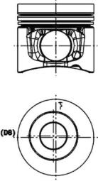 Piston KOLBENSCHMIDT 40441600