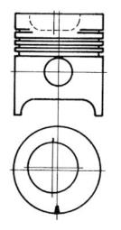 Piston KOLBENSCHMIDT 97505600