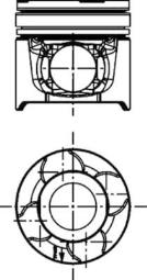 Piston KOLBENSCHMIDT 40217600