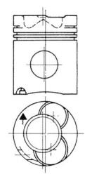 Piston KOLBENSCHMIDT 90738700