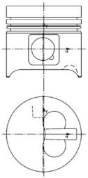 Piston KOLBENSCHMIDT 99879620