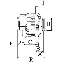 Alternator HC-Cargo F032110173