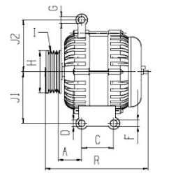 Alternator HC-Cargo F032115346