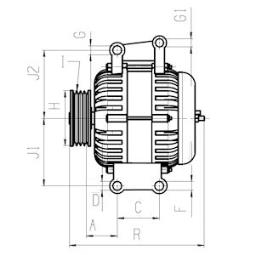 Alternator HC-Cargo F032116365