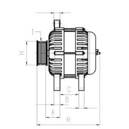 Alternator HC-Cargo F032116801