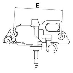 Alternator Regulator HC-Cargo F032135321