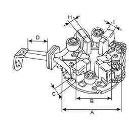 Holder, carbon brushes HC-Cargo F032136635