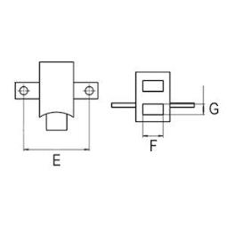 Holder, carbon brushes HC-Cargo F032138371