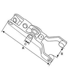 Engagement Lever, starter HC-Cargo F032232826
