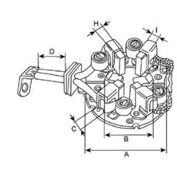 Holder, carbon brushes HC-Cargo F032330181