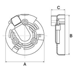 Protective Cap, alternator HC-Cargo F032332055