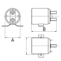 Solenoid Switch, starter HC-Cargo F032333669