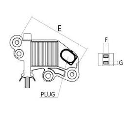 Alternator Regulator HC-Cargo F032335216