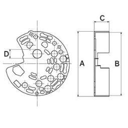 Protective Cap, alternator HC-Cargo F032335218