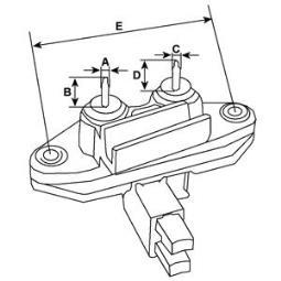 Alternator Regulator HC-Cargo F032335350