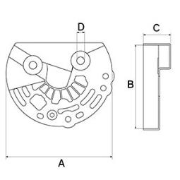 Protective Cap, alternator HC-Cargo F032335939